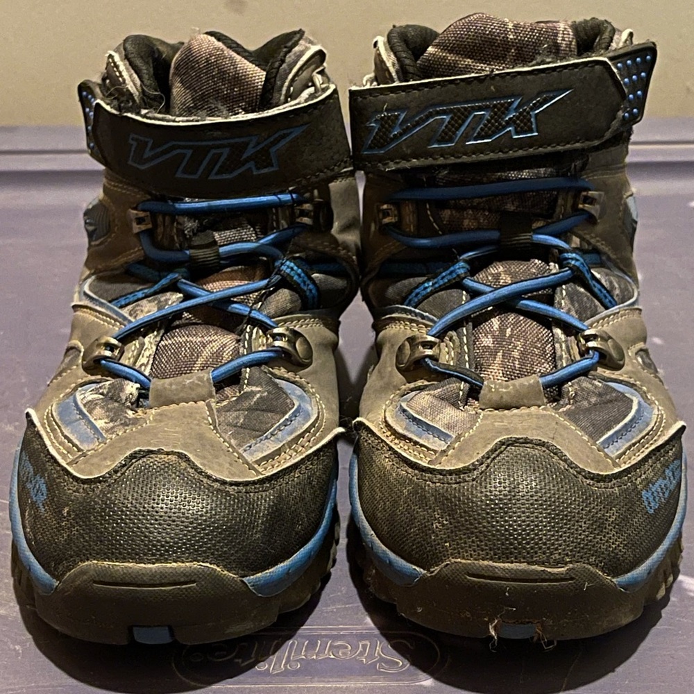 VTX Outdoor - Hiking Boot - Youth Size 2 - Blue\Dark Gray